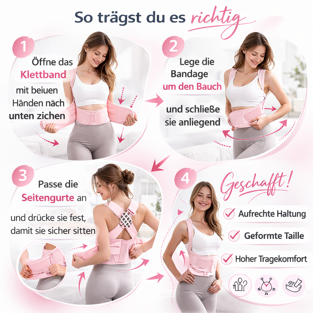 Ergonomische Rückenstütze