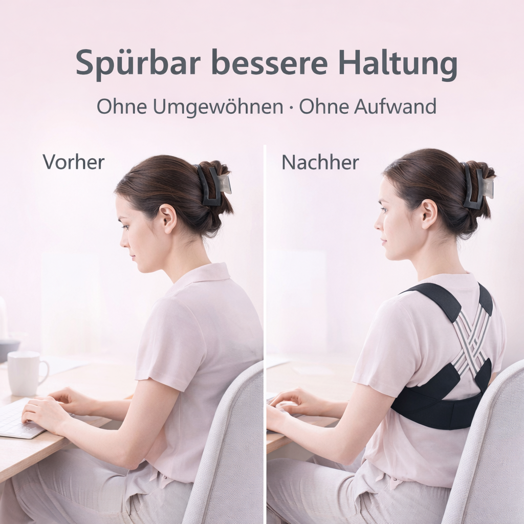 Ergonomische Rückenstütze